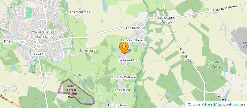 localisation de l'entreprise SCI EMMA  LE GIVRE