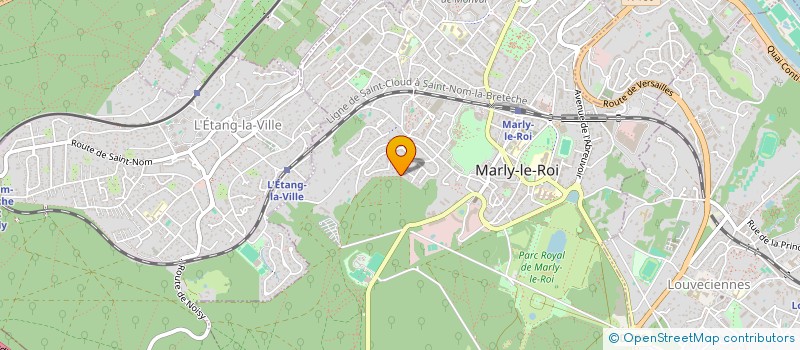 localisation de l'entreprise SCI EMMA CIMIEZ  MARLY-LE-ROI