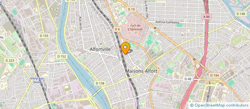 localisation de l'entreprise SCI EMMA IMMOBILIER à MAISONS-ALFORT