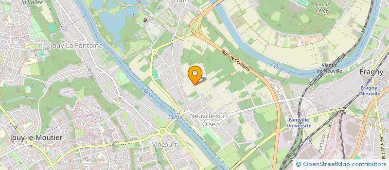localisation de l'entreprise SCI EMMA LOCA  NEUVILLE-SUR-OISE