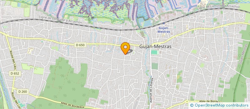 localisation de l'entreprise SCI EMMA RG  GUJAN-MESTRAS