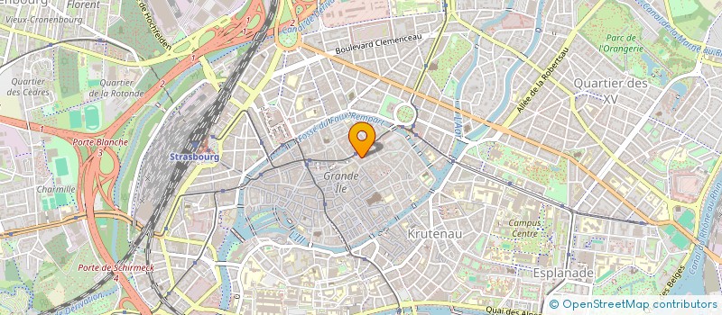 localisation de l'entreprise SCI EMMACHA  STRASBOURG