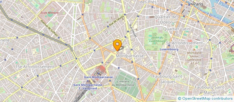 localisation de l'entreprise SCI EMMACILA  PARIS