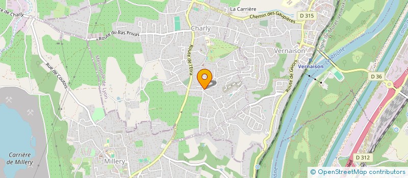 localisation de l'entreprise SCI EMMADALINE  CHARLY