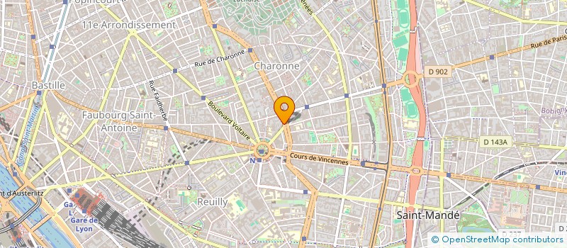 localisation de l'entreprise SCI EMMAFA  PARIS