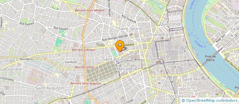 localisation de l'entreprise SCI EMMAHE  BORDEAUX