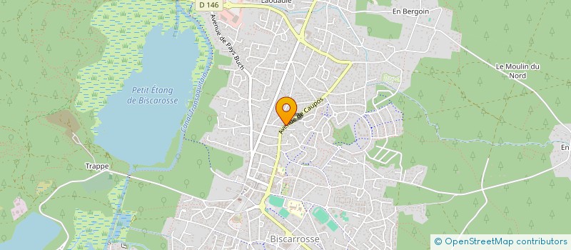 localisation de l'entreprise SCI EMMAILIS  BISCARROSSE