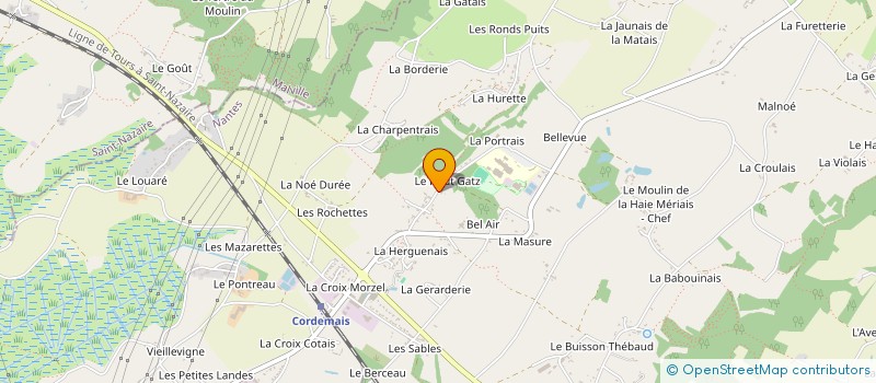 localisation de l'entreprise SCI EMMAJULU  CORDEMAIS