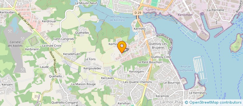 localisation de l'entreprise SCI EMMAK  LARMOR-PLAGE