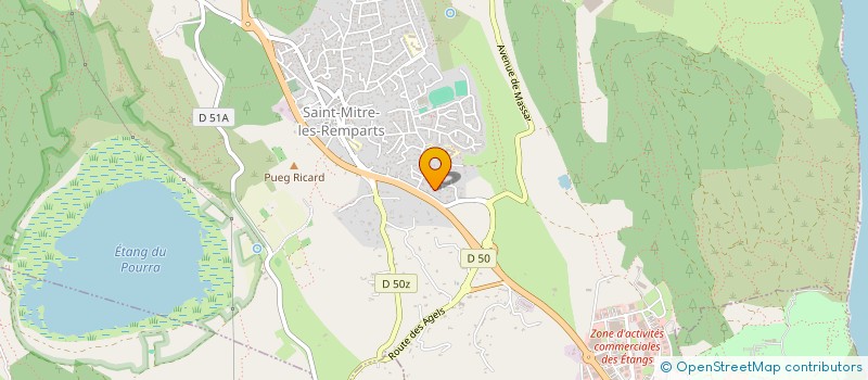 localisation de l'entreprise SCI EMMALLAN  SAINT-MITRE-LES-REMPARTS