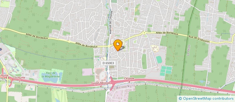 localisation de l'entreprise SCI EMMALYN  GUJAN-MESTRAS