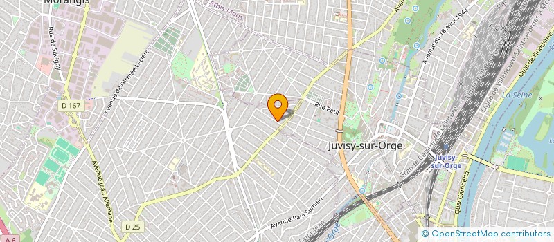localisation de l'entreprise SCI EMMANT  SAVIGNY-SUR-ORGE