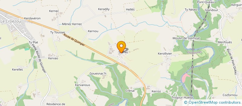 localisation de l'entreprise SCI EMMANUEL  PLOGONNEC