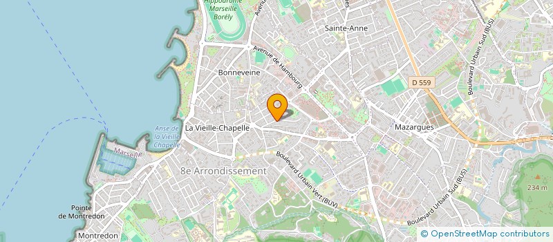 localisation de l'entreprise SCI EMMANUEL  MARSEILLE