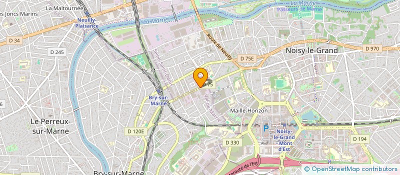 localisation de l'entreprise SCI EMMANUEL  NOISY-LE-GRAND