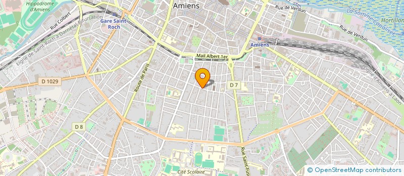 localisation de l'entreprise SCI EMMANUEL ET PROVIDENCE à AMIENS