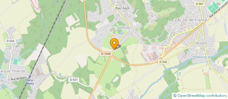 localisation de l'entreprise SCI EMMANUEL JOFFROY à LAON