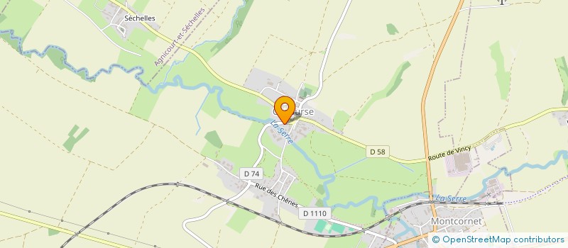 localisation de l'entreprise SCI EMMANUELLE  CHAOURSE