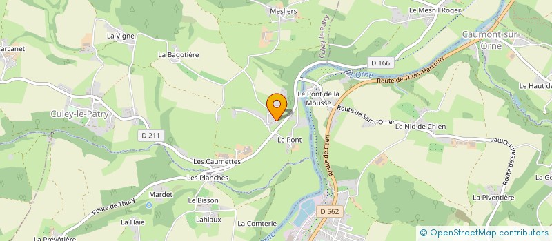 localisation de l'entreprise SCI EMMANUELLE GILBERT  CULEY-LE-PATRY