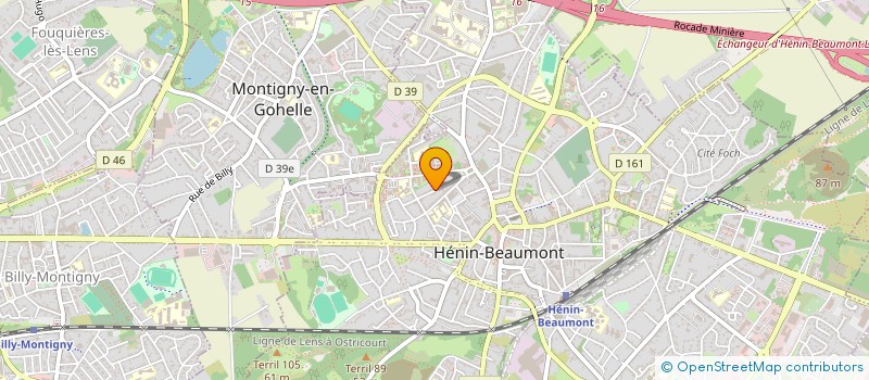 localisation de l'entreprise SCI EMMARA à HENIN-BEAUMONT