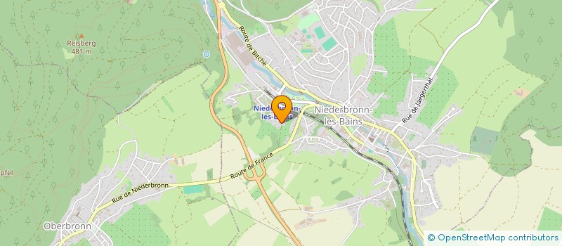 localisation de l'entreprise SCI EMMARIA  NIEDERBRONN-LES-BAINS