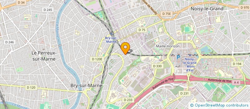 localisation de l'entreprise SCI EMMARTHUR  BRY-SUR-MARNE