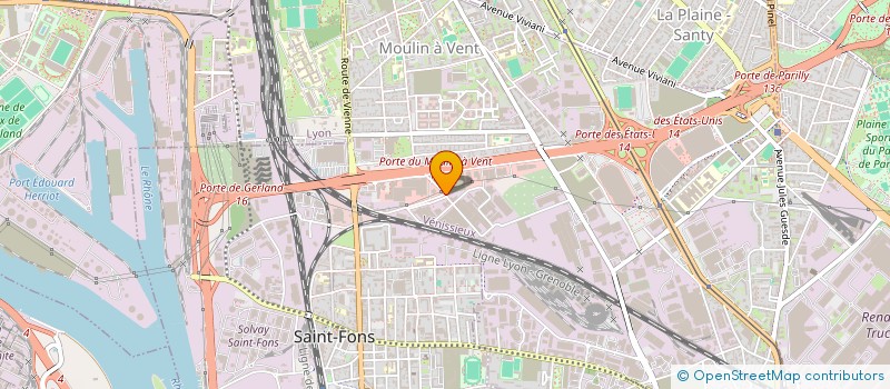 localisation de l'entreprise SCI  EMMAT  LYON