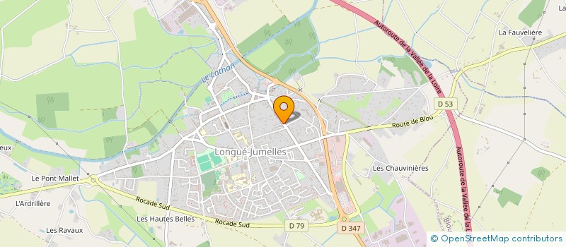 localisation de l'entreprise SCI EMMATOM  LONGUE-JUMELLES