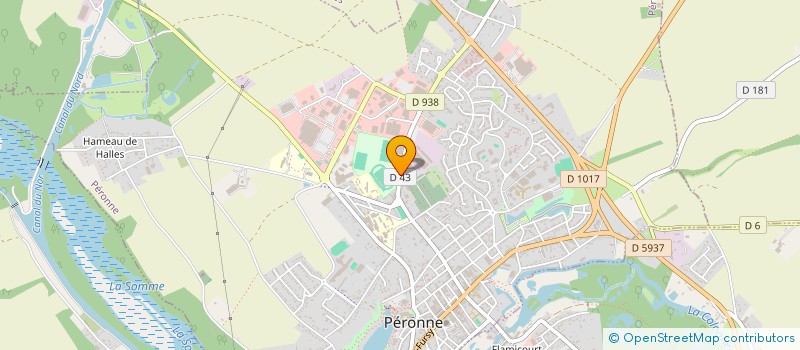 localisation de l'entreprise SCI EMME à PERONNE
