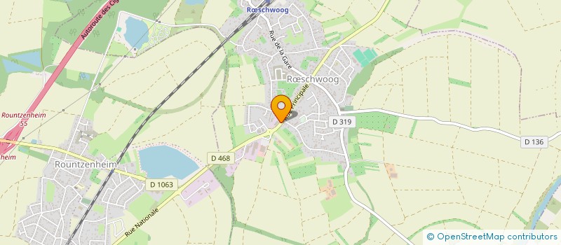 localisation de l'entreprise SCI EMMERLACHE  RSCHWOOG