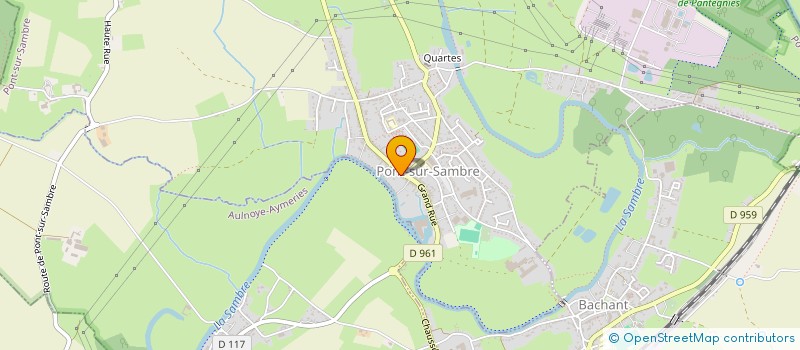 localisation de l'entreprise SCI  EMMO  PONT-SUR-SAMBRE