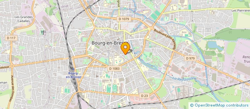 localisation de l'entreprise SCI EMMOPIE à BOURG-EN-BRESSE