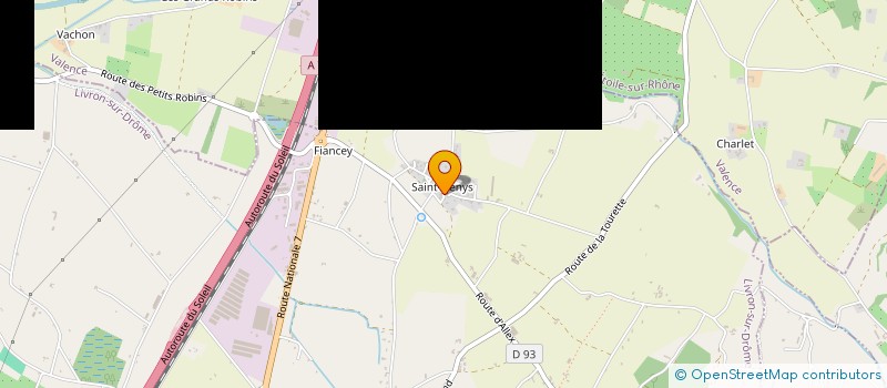 localisation de l'entreprise SCI EMMY  LIVRON-SUR-DROME