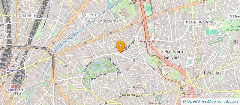 localisation de l'entreprise SCI EMMY  PARIS