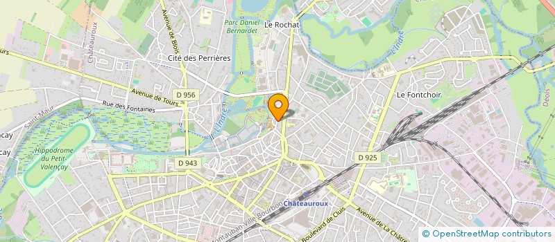 localisation de l'entreprise SCI EMMYDA à CHATEAUROUX