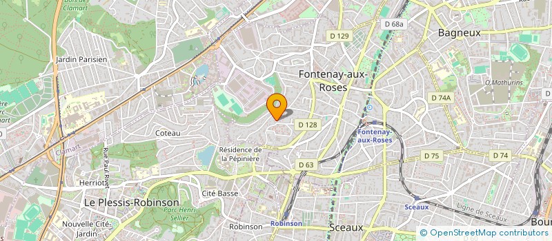 localisation de l'entreprise SCI EMNA à FONTENAY-AUX-ROSES