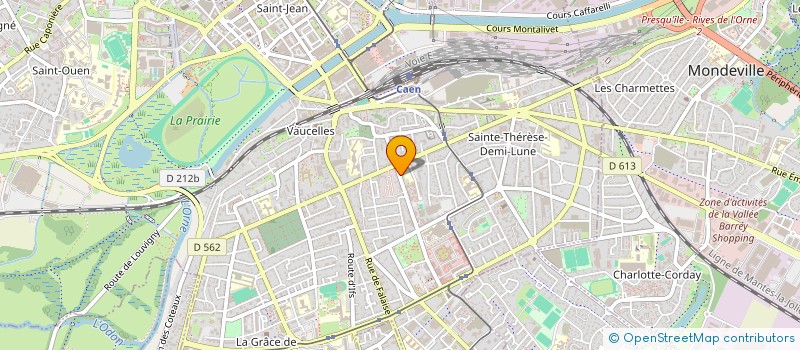 localisation de l'entreprise SCI EMO-PREVOST à CAEN