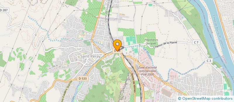 localisation de l'entreprise SCI EMOME à SAINT-PERAY