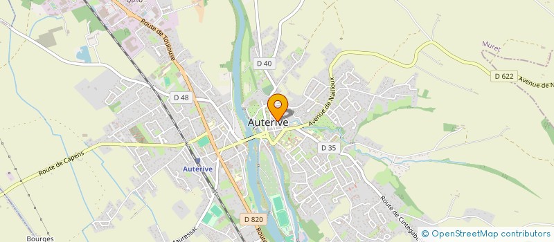 localisation de l'entreprise SCI EMOND CMAA  AUTERIVE