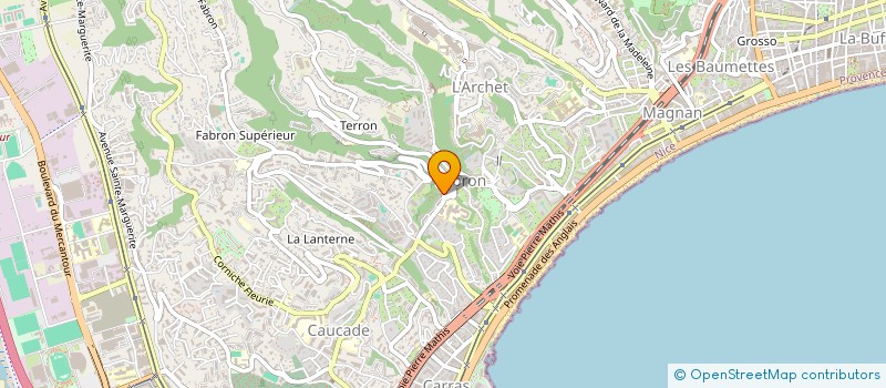 localisation de l'entreprise SCI EMONET & FILS à NICE