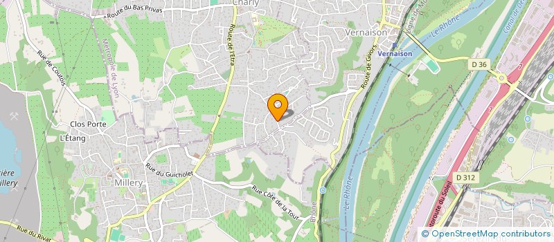 localisation de l'entreprise SCI EMOP  CHARLY