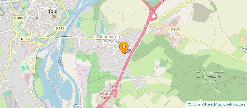 localisation de l'entreprise SCI EMOREJ  DOMMARTIN-LES-TOUL