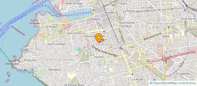 localisation de l'entreprise SCI EMOTTE à MARSEILLE