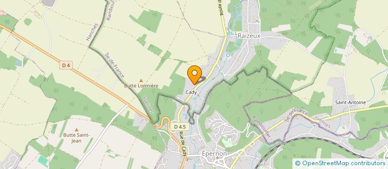 localisation de l'entreprise SCI EMOVERE  RAIZEUX