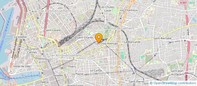 localisation de l'entreprise SCI EMPERI à MARSEILLE