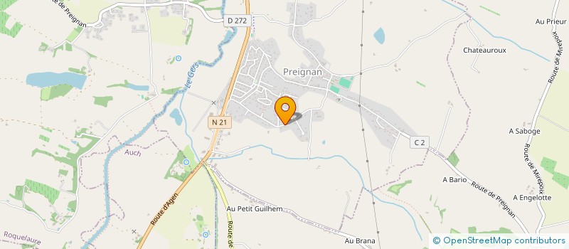 localisation de l'entreprise SCI EMPERROS  PREIGNAN