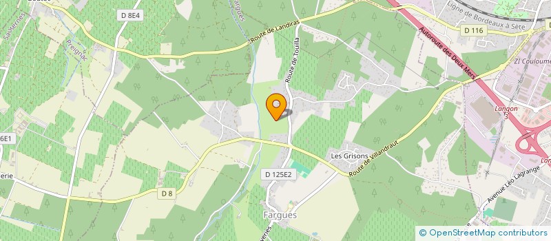 localisation de l'entreprise SCI EMPHYRIO  FARGUES