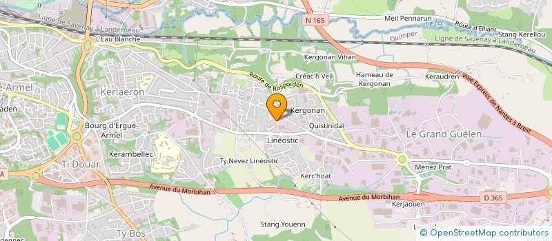 localisation de l'entreprise SCI EMPIRE  LIFFRE