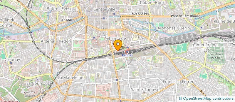 localisation de l'entreprise SCI EMPIRE KER BUILDING  RENNES