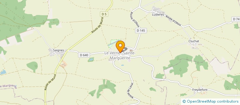 localisation de l'entreprise SCI EMPIS  LE VERNET-SAINTE-MARGUERITE